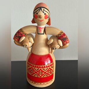 Vintage Russian folk art doll
